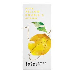 LAPALETTE BEAUTY Vita Yellow Double C Serum Vegan Full Size Sealed Box $58 MSRP